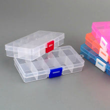 Load image into Gallery viewer, 1pcs Multifunctional High Resistance 13 * 6* 3cm with Transparent Visible Strength Plastic Fishing Lure  Fishing Tackle Bait Box