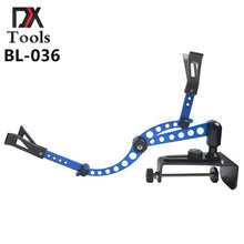 Load image into Gallery viewer, Aluminium Alloy Raft Fishing Sea Fishing Rod Bracket Boat Fishing Pole Clamp Clip Stander Holder Fishing Tackle Tool