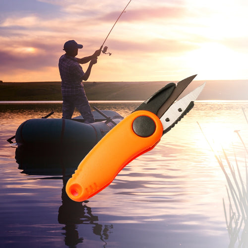 Fishing Tackle Practical Scissors Accessories For Fishing Line Cut Clipper Fishing Tackle Fold Scissor Shrimp