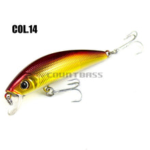 Load image into Gallery viewer, 1 pc Countbass Hard Bait  65mm, Minnow, Wobblers, Bass Walleye Crappie bait, Freshwater Fishing Lure