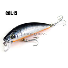 Load image into Gallery viewer, 1 pc Countbass Hard Bait  65mm, Minnow, Wobblers, Bass Walleye Crappie bait, Freshwater Fishing Lure