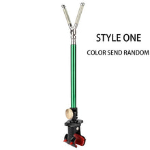 Load image into Gallery viewer, DAGEZI Metal Stretch Rod Pole Bracket Holder Rotating Fishing Rods Holder Fishing Simple Hand Back Stand Fishing Tackle