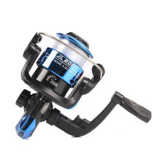 Load image into Gallery viewer, Mounchain 3 axis Fishing Reel Aluminum Body Spinning Reel 5.2:1 Speed Ratio Left/Right Hand Fishing Wheel 40M Fishing Line whee