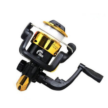 Load image into Gallery viewer, Mounchain 3 axis Fishing Reel Aluminum Body Spinning Reel 5.2:1 Speed Ratio Left/Right Hand Fishing Wheel 40M Fishing Line whee