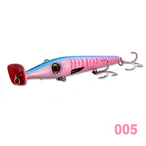 hunt house needle zargana 150 popper pencil lures long cast pencil baits floating fishing topwater lure top water lure ice fish