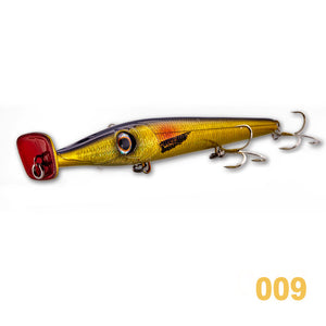 hunt house needle zargana 150 popper pencil lures long cast pencil baits floating fishing topwater lure top water lure ice fish