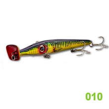 Load image into Gallery viewer, hunt house needle zargana 150 popper pencil lures long cast pencil baits floating fishing topwater lure top water lure ice fish