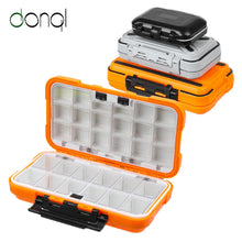 Load image into Gallery viewer, DONQL Fishing Tackle Box Waterproof Double Side Bait Lure Hooks Storage Boxes Carp Fly Fishing Accessories 12-30 Compartments