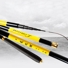 Load image into Gallery viewer, 2019 New Ultra-hard Ultra-lightweight Fishing Rod Pole Rod 2.7-7.2M FRP Fishing Rod Comfortable Durable Lightweight Stylish