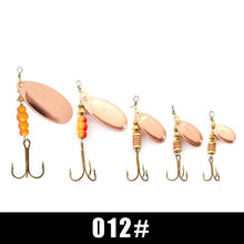 Load image into Gallery viewer, FISH KING Spinner Bait 1pc 3.2g 4.3g 6.1g 9.6g 13.6g Fishing Lure Bass Hard Baits Spoon With Treble Hook Tackle High Quality