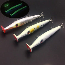 Load image into Gallery viewer, 150cmNeedle Zargana Popper Pencil Lure Longcast Pencil Bait Floating Topwater Fishing Hard Lure Crankbait Wobbler Peche Bass