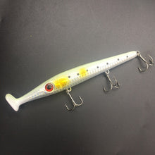 Load image into Gallery viewer, 150cmNeedle Zargana Popper Pencil Lure Longcast Pencil Bait Floating Topwater Fishing Hard Lure Crankbait Wobbler Peche Bass