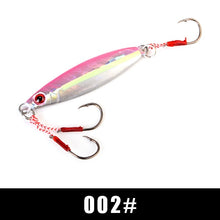 Load image into Gallery viewer, FTK Metal Jig Fishing Spoon 20g-50g Fresh Water Fishing Hard Lead Fish Lure Slice Jig Bait Spoon Fishing Tackle Metal Jigging