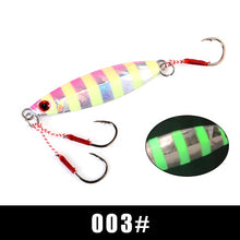 Load image into Gallery viewer, FTK Metal Jig Fishing Spoon 20g-50g Fresh Water Fishing Hard Lead Fish Lure Slice Jig Bait Spoon Fishing Tackle Metal Jigging